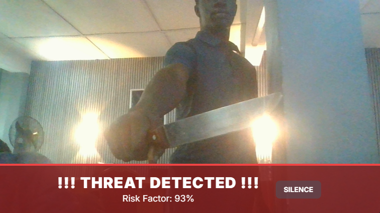 Threat detected in Corridor B